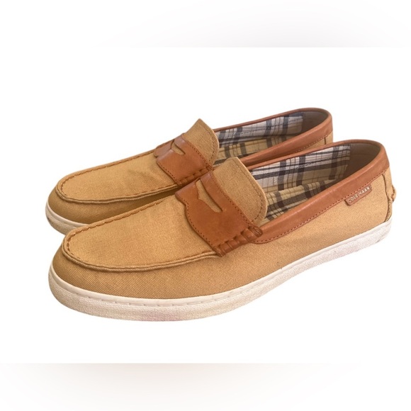 COLEHAAN Men's Tan Loafers - Picture 4 of 8